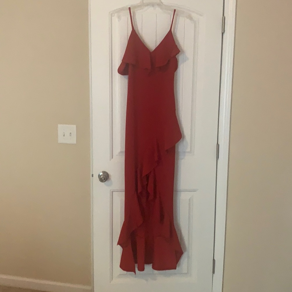 Red Fashion Nova dress